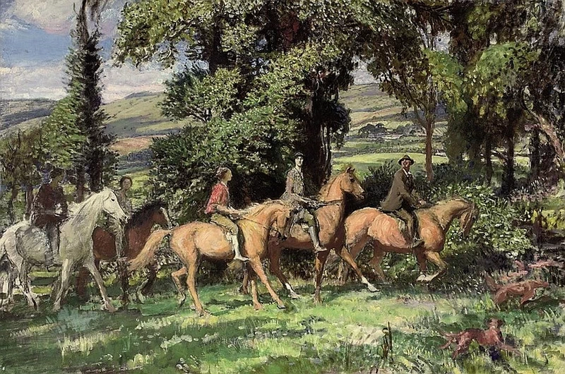 Noi andiamo a cavallo